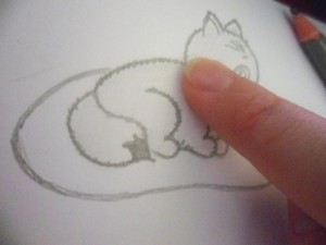 Как нарисовать кошку карандашом поэтапно