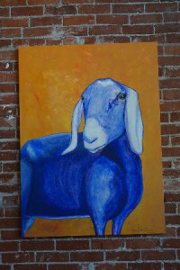 Синяя коза - символ 2015 года