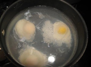 Яйца пашот