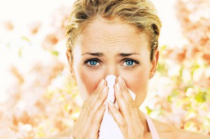 Аллергия как причина покраснения
